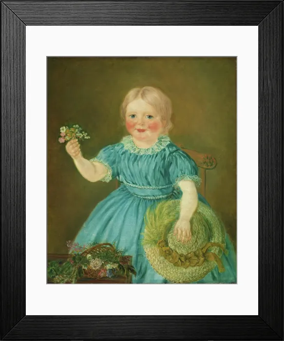 Framed Print : Portrait of Caroline Steen Torshaug, 1862. Creator: Matthias Stoltenberg Framed Print : Portrait of Caroline Steen Torshaug, 1862. Creator: Matthias Stoltenberg