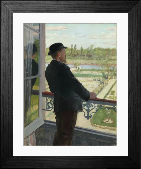Framed Print : Portrait of the Swedish Painter Karl Nordstrom, 1882. Creator: Christian Krohg Framed Print : Portrait of the Swedish Painter Karl Nordstrom, 1882. Creator: Christian Krohg