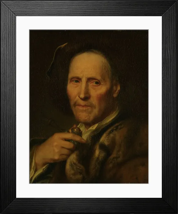 Framed Print : Self Portrait, probably 1760s. Creator: Christian Seybold Framed Print : Self Portrait, probably 1760s. Creator: Christian Seybold