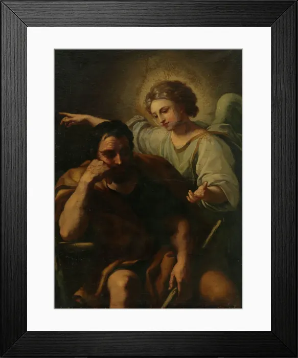 Framed Print : Joseph's Dream, after 1780s. Creator: Unknown Framed Print : Joseph's Dream, after 1780s. Creator: Unknown