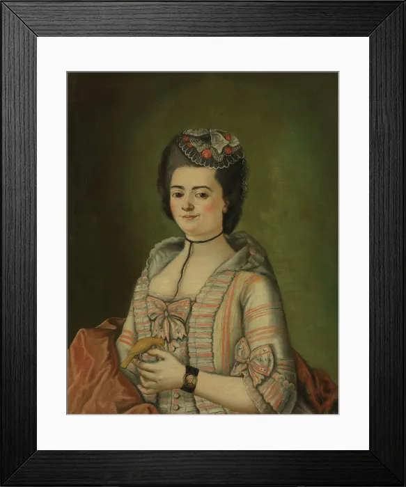 Framed Print : General Catherine Therese Vedastine Le Normand de Bretteville, between 1770 and 1790. Creator: Unknown Framed Print : General Catherine Therese Vedastine Le Normand de Bretteville, between 1770 and 1790. Creator: Unknown