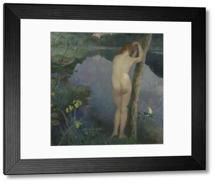 Framed Print : Nocturne, 1887. Creator: Eilif Peterssen Framed Print : Nocturne, 1887. Creator: Eilif Peterssen