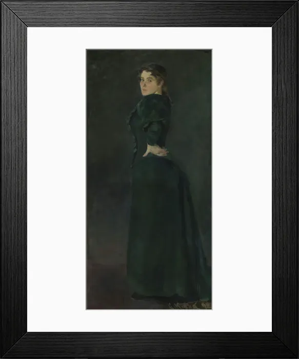 Framed Print : Portrait of Alexandra Thaulow, b. Lasson, 1892. Creator: Christian Krohg Framed Print : Portrait of Alexandra Thaulow, b. Lasson, 1892. Creator: Christian Krohg