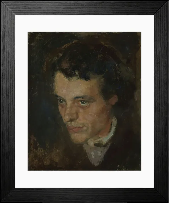 Framed Print : Painting, 1885. Creator: Edvard Munch Framed Print : Painting, 1885. Creator: Edvard Munch