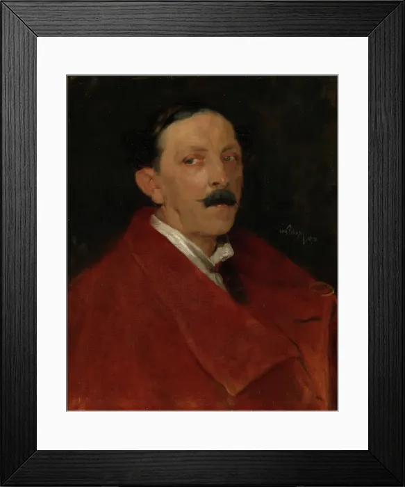 Framed Print : A Hungarian baron, 1874. Creator: Eilif Peterssen Framed Print : A Hungarian baron, 1874. Creator: Eilif Peterssen
