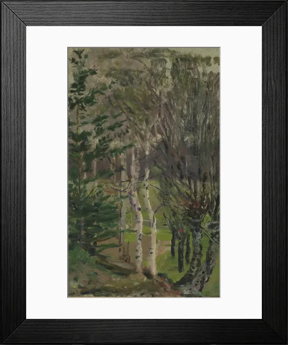 Framed Print : Landscape in Spring, probably 1908. Creator: Nikolai Johannes Astrup Framed Print : Landscape in Spring, probably 1908. Creator: Nikolai Johannes Astrup