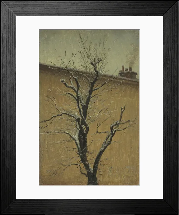 Framed Print : The Tree, 1874. Creator: Christian Skredsvig Framed Print : The Tree, 1874. Creator: Christian Skredsvig
