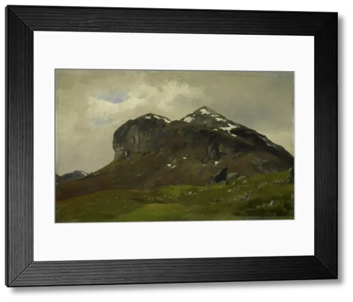 Framed Print : From Gjendin, 1874. Creator: Carl Nielsen Framed Print : From Gjendin, 1874. Creator: Carl Nielsen