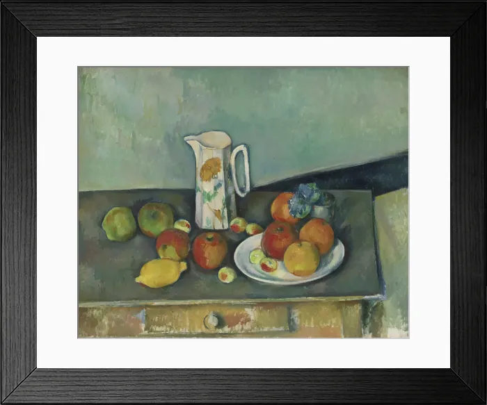 Framed Print : Still life, c1890. Creator: Paul Cezanne Framed Print : Still life, c1890. Creator: Paul Cezanne