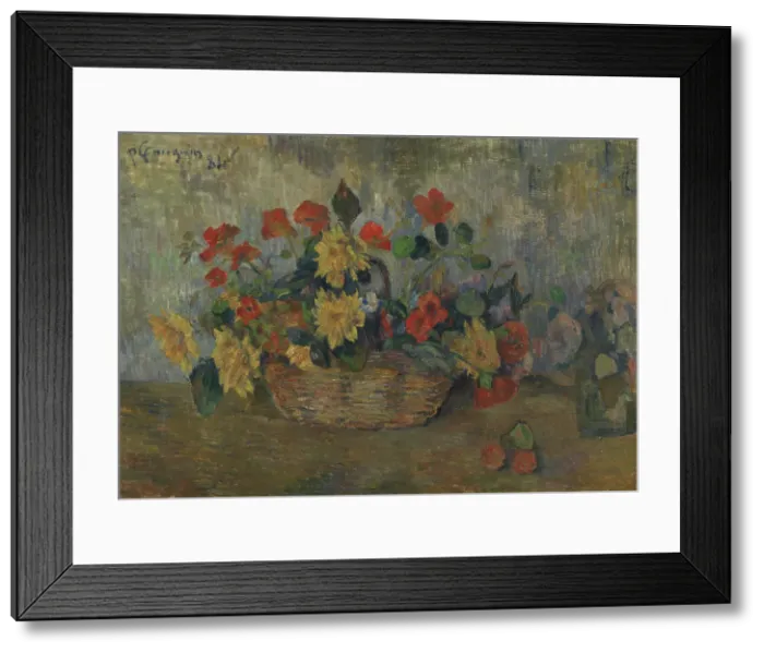 Framed Print : Painting, 1884. Creator: Paul Gauguin Framed Print : Painting, 1884. Creator: Paul Gauguin