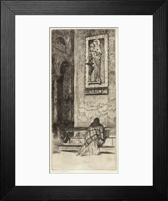 Framed Print : San Marco, 1880s. Creator: Otto Henry Bacher Framed Print : San Marco, 1880s. Creator: Otto Henry Bacher