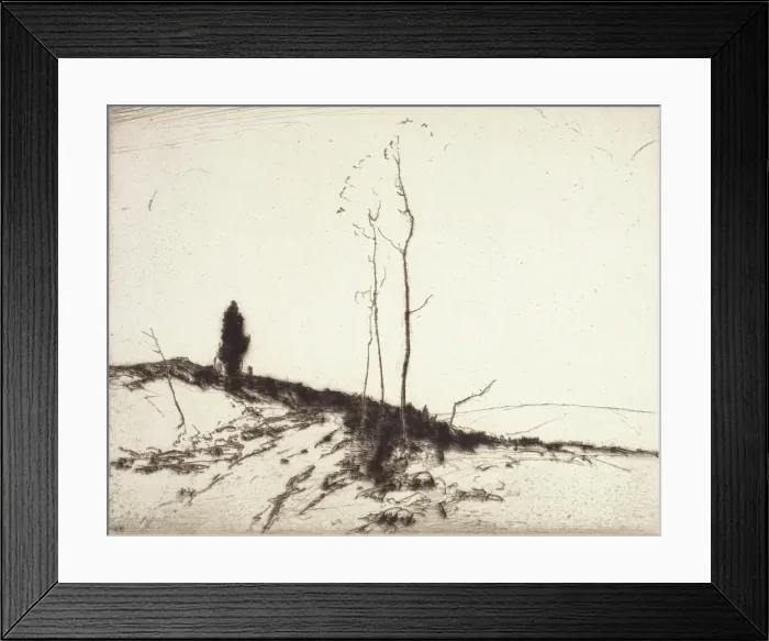 Framed Print : Road and Cedar Tree, about 1925. Creator: Chauncey Foster Ryder Framed Print : Road and Cedar Tree, about 1925. Creator: Chauncey Foster Ryder
