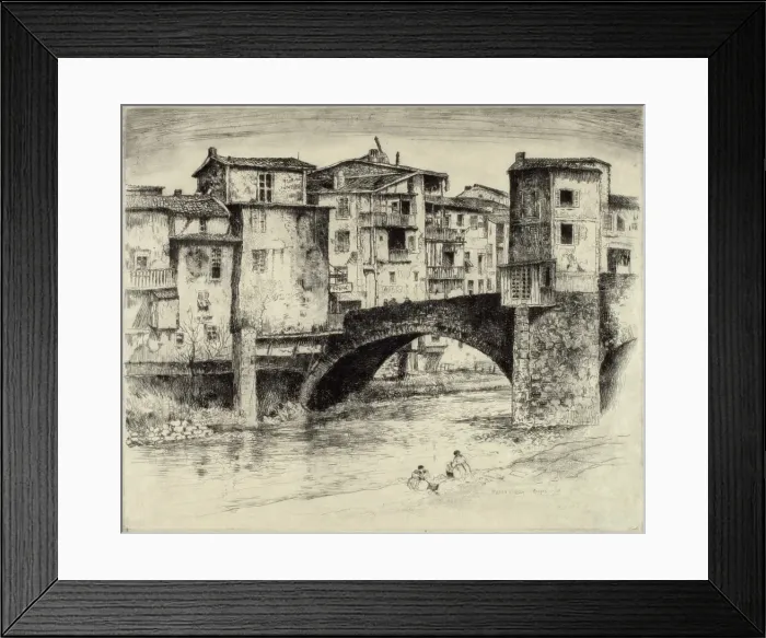 Framed Print : Sospel, Alpes Maritimes, 1932. Creator: Wilson Eugene Silsby Framed Print : Sospel, Alpes Maritimes, 1932. Creator: Wilson Eugene Silsby