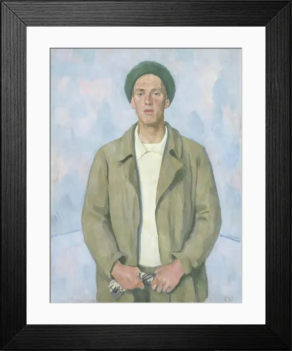 Framed Print : Portrait of the Artist Dagfin Werenskiold, c1915. Creator: Erik Werenskiold Framed Print : Portrait of the Artist Dagfin Werenskiold, c1915. Creator: Erik Werenskiold