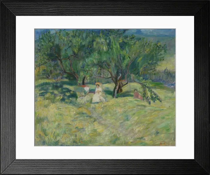 Framed Print : Summer, 1907. Creator: Rudolf Thygesen Framed Print : Summer, 1907. Creator: Rudolf Thygesen