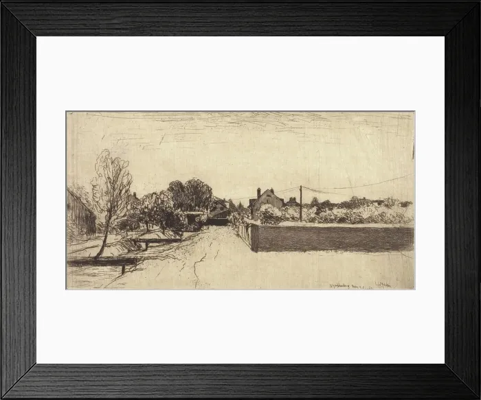 Framed Print : Nymphenberg, 1884. Creator: Lewis Henry Meakin Framed Print : Nymphenberg, 1884. Creator: Lewis Henry Meakin