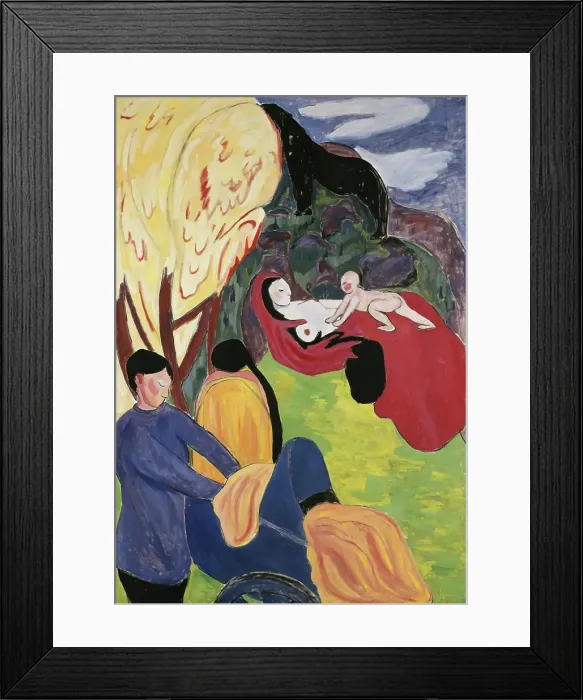 Framed Print : Barbarians, 1914. Creator: Rudolf Thygesen Framed Print : Barbarians, 1914. Creator: Rudolf Thygesen