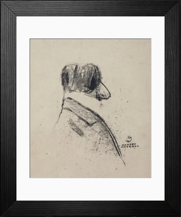 Framed Print : Mr. Robert Reial (recto), 1900. Creator: Ernest Haskell Framed Print : Mr. Robert Reial (recto), 1900. Creator: Ernest Haskell