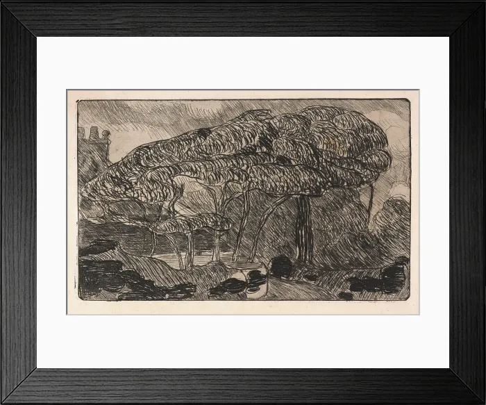 Framed Print : L'Orage (The Storm), 1893. Creator: Armand Seguin. L'Orage (The Storm), 1893. Creator: Armand Seguin Framed Print : L'Orage (The Storm), 1893. Creator: Armand Seguin. L'Orage (The Storm), 1893. Creator: Armand Seguin