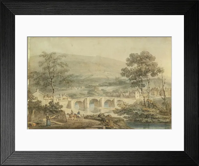 Framed Print : Matlock, 1794. Creator: JMW Turner Framed Print : Matlock, 1794. Creator: JMW Turner