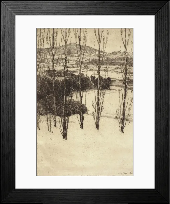 Framed Print : The Mountain, 1920. Creator: Charles Adam Platt Framed Print : The Mountain, 1920. Creator: Charles Adam Platt