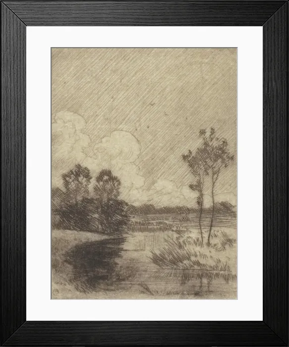 Framed Print : Spring, 1916. Creator: L Clarence Ball Framed Print : Spring, 1916. Creator: L Clarence Ball