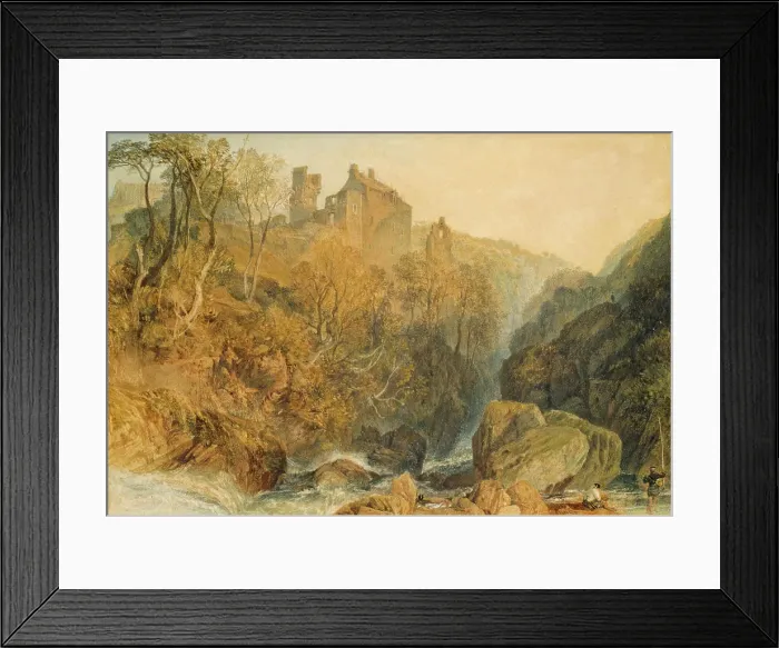 Framed Print : Rosslyn Castle, about 1820. Creator: JMW Turner Framed Print : Rosslyn Castle, about 1820. Creator: JMW Turner