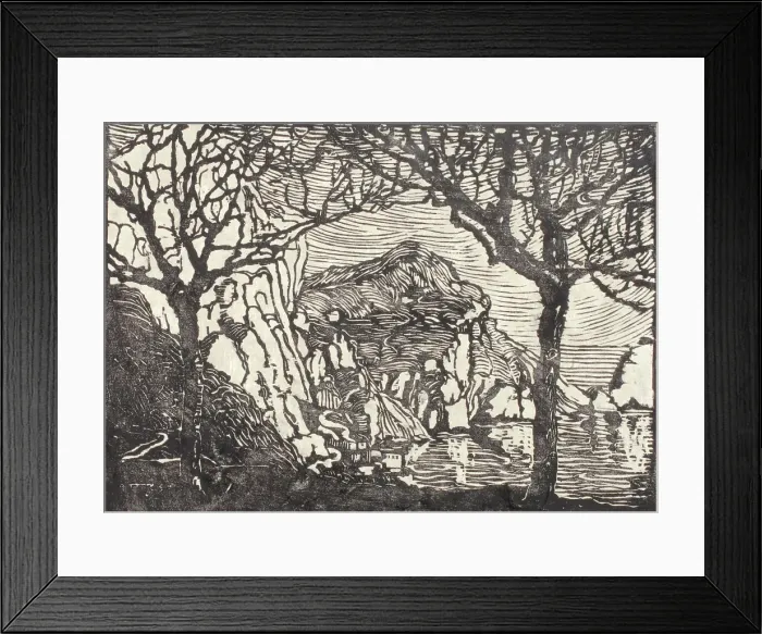 Framed Print : Cliffs in Sunlight, Capri, 1922-1929. Creator: Margaret Jordan Patterson Framed Print : Cliffs in Sunlight, Capri, 1922-1929. Creator: Margaret Jordan Patterson