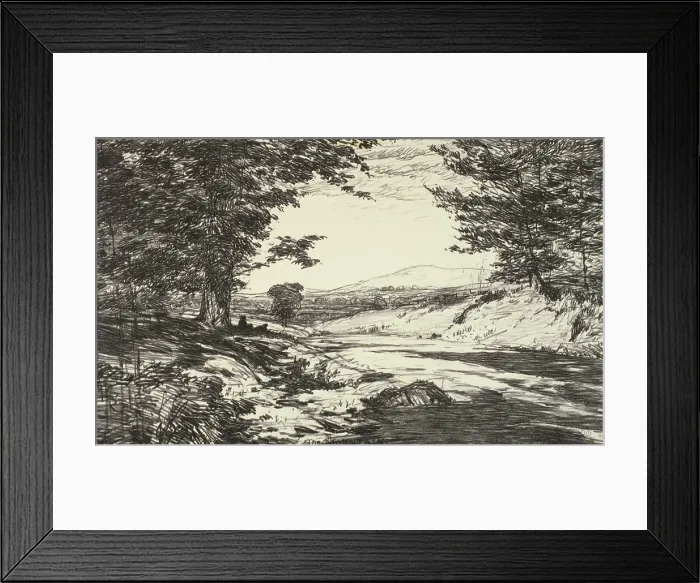 Framed Print : The Mountain, 1921. Creator: Bolton Coit Brown Framed Print : The Mountain, 1921. Creator: Bolton Coit Brown
