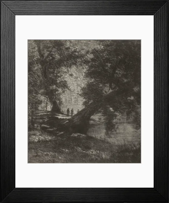 Framed Print : The Picnic, about 1924. Creator: Bolton Coit Brown Framed Print : The Picnic, about 1924. Creator: Bolton Coit Brown