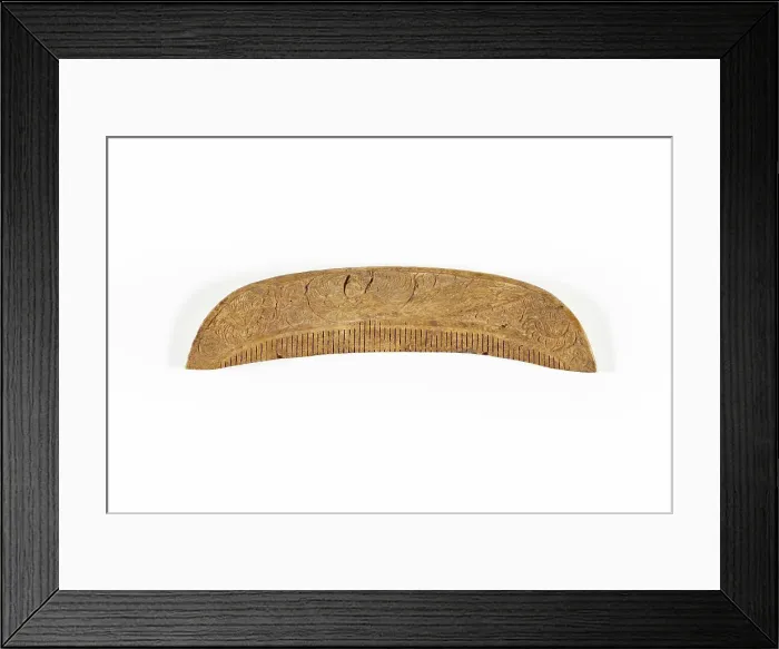 Framed Print : Comb, date unknown. Creator: Unknown Framed Print : Comb, date unknown. Creator: Unknown