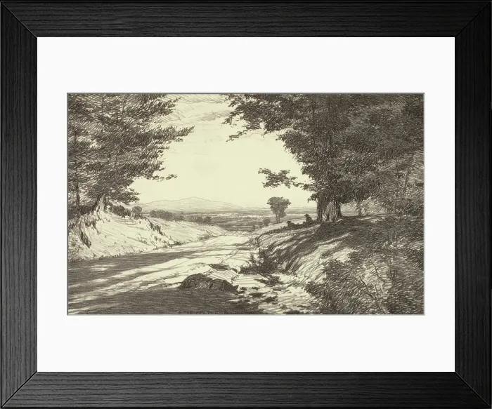 Framed Print : The Little Mountain, 1924. Creator: Bolton Coit Brown Framed Print : The Little Mountain, 1924. Creator: Bolton Coit Brown
