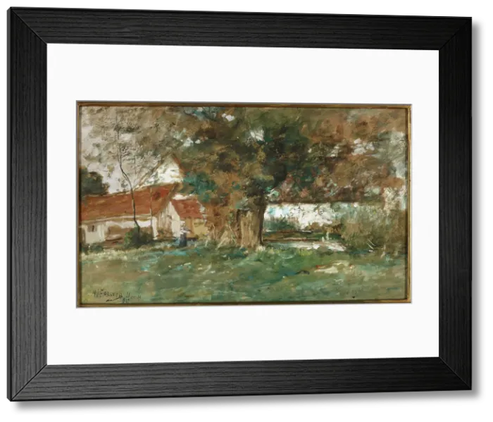 Framed Print : Schleissheim, 1885. Creator: William Forsyth Framed Print : Schleissheim, 1885. Creator: William Forsyth