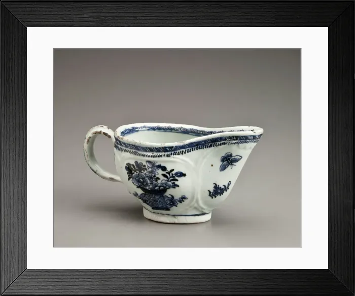 Framed Print : Creamer, 1775-1785. Creator: Unknown Framed Print : Creamer, 1775-1785. Creator: Unknown