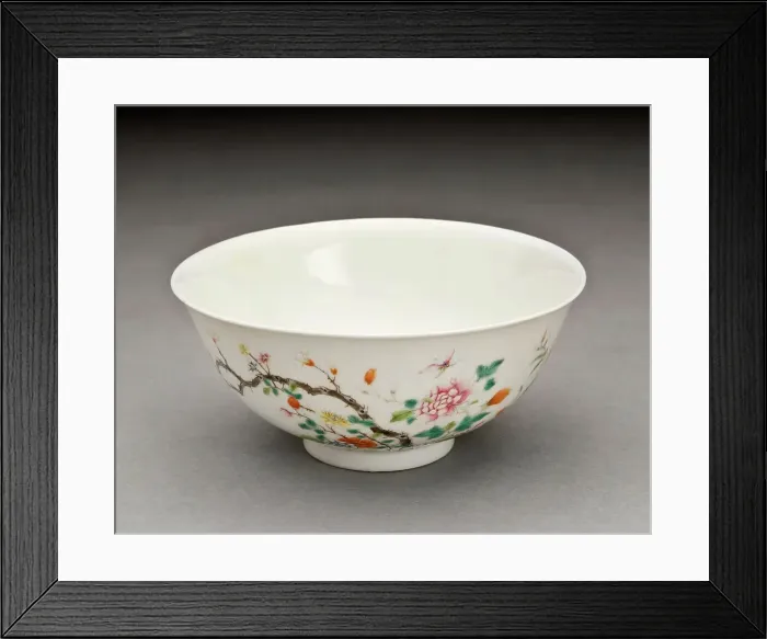 Framed Print : Bowl, 1875-1908. Creator: Unknown Framed Print : Bowl, 1875-1908. Creator: Unknown