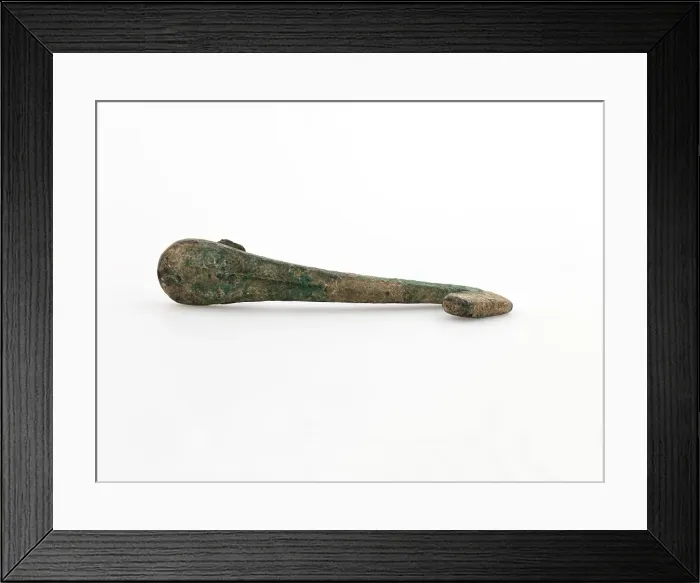 Framed Print : Belt hook, 221-206. Creator: Unknown Framed Print : Belt hook, 221-206. Creator: Unknown