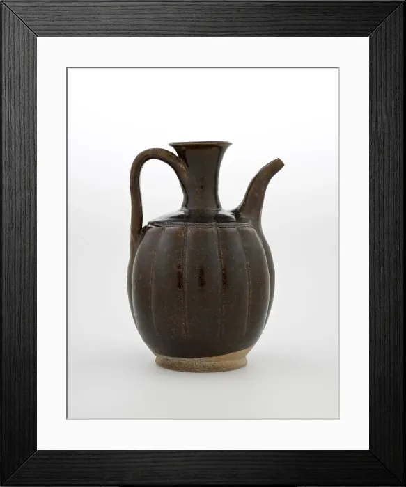 Framed Print : Melon shaped ewer, 1000-1099. Creator: Unknown Framed Print : Melon shaped ewer, 1000-1099. Creator: Unknown