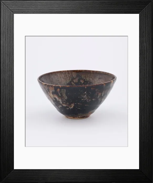 Framed Print : Tea bowl, 1127-1279. Creator: Unknown Framed Print : Tea bowl, 1127-1279. Creator: Unknown