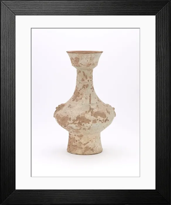 Framed Print : Long-neck vase with cup mouth, 100-220. Creator: Unknown Framed Print : Long-neck vase with cup mouth, 100-220. Creator: Unknown