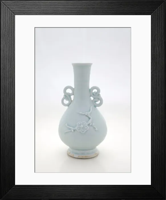 Framed Print : Vase with applique plum branch design, 1280-1320. Creator: Unknown Framed Print : Vase with applique plum branch design, 1280-1320. Creator: Unknown