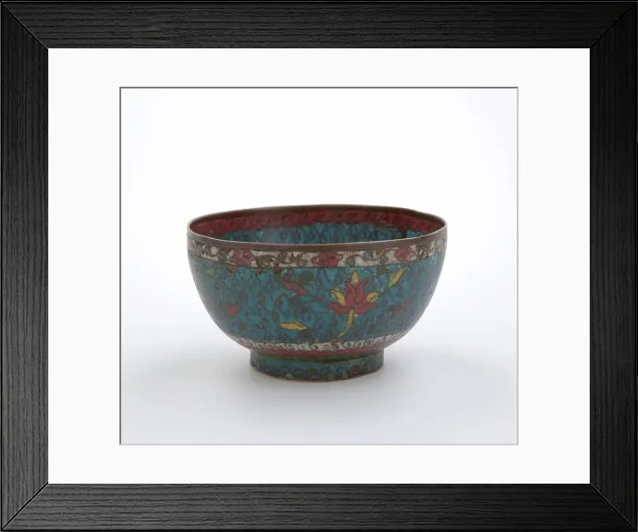 Framed Print : Bowl, date unknown. Creator: Unknown Framed Print : Bowl, date unknown. Creator: Unknown