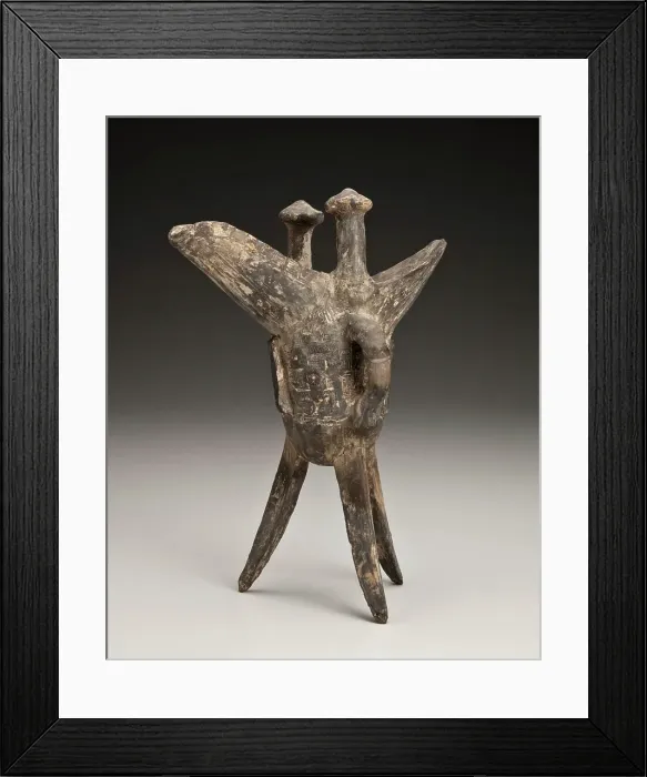 Framed Print : Libation cup (jue), date unknown. Creator: Unknown Framed Print : Libation cup (jue), date unknown. Creator: Unknown