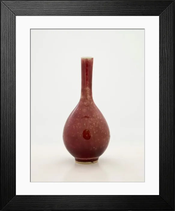 Framed Print : Bottle vase, 1700-1799. Creator: Unknown Framed Print : Bottle vase, 1700-1799. Creator: Unknown