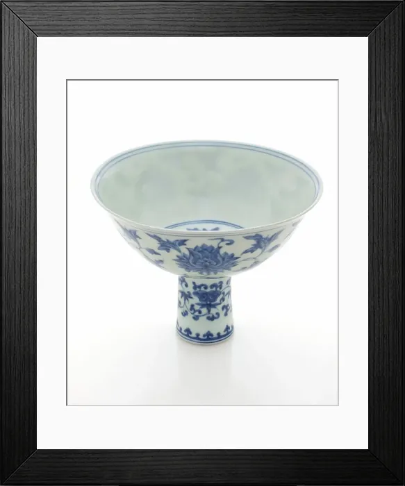 Framed Print : Stem cup, 1426-1435. Creator: Unknown Framed Print : Stem cup, 1426-1435. Creator: Unknown