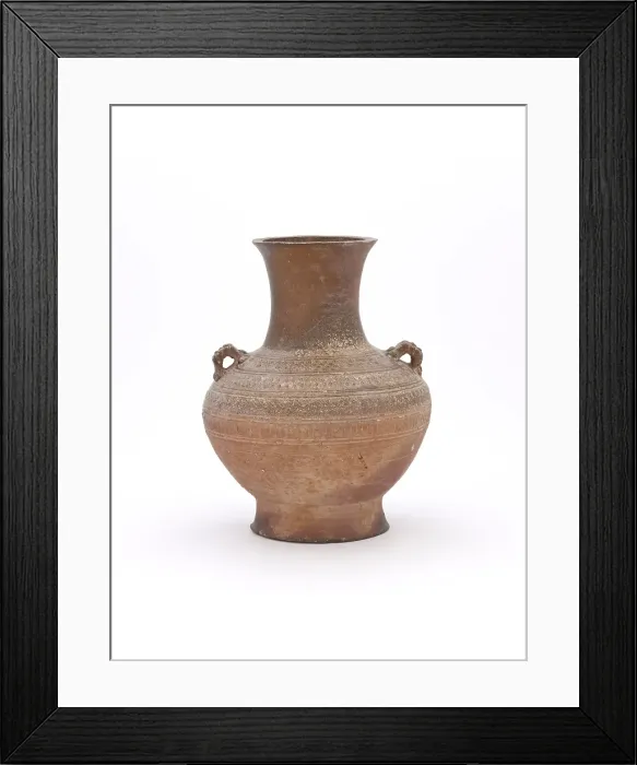 Framed Print : Jar with four bands of design, 206-195 B.C.E.. Creator: Unknown Framed Print : Jar with four bands of design, 206-195 B.C.E.. Creator: Unknown