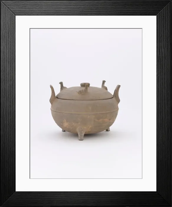 Framed Print : Covered ritual cooking vessel (ding), 300-200 B.C.E.. Creator: Unknown Framed Print : Covered ritual cooking vessel (ding), 300-200 B.C.E.. Creator: Unknown