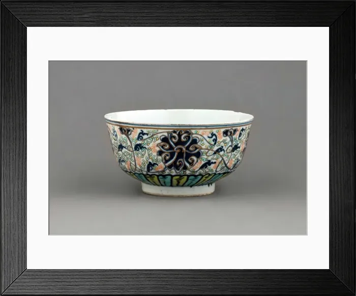 Framed Print : Bowl, date unknown. Creator: Unknown Framed Print : Bowl, date unknown. Creator: Unknown