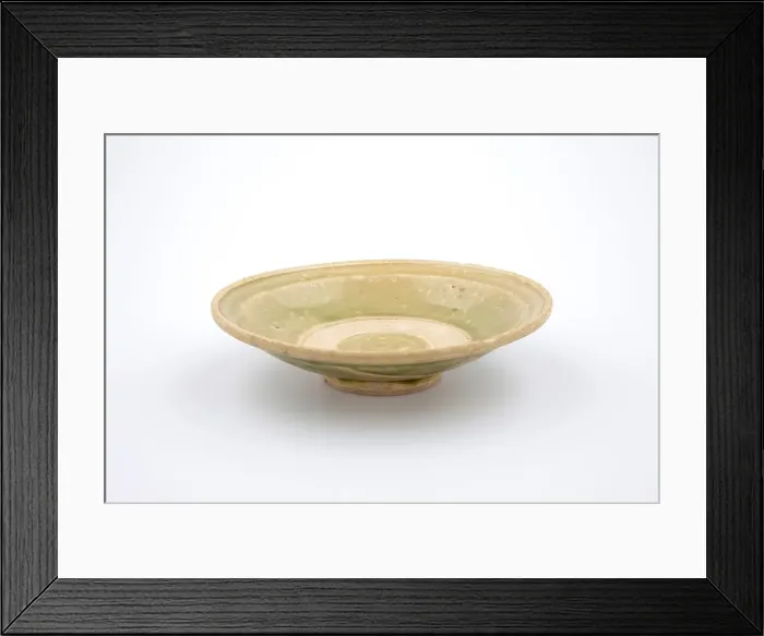Framed Print : Dish, date unknown. Creator: Unknown Framed Print : Dish, date unknown. Creator: Unknown