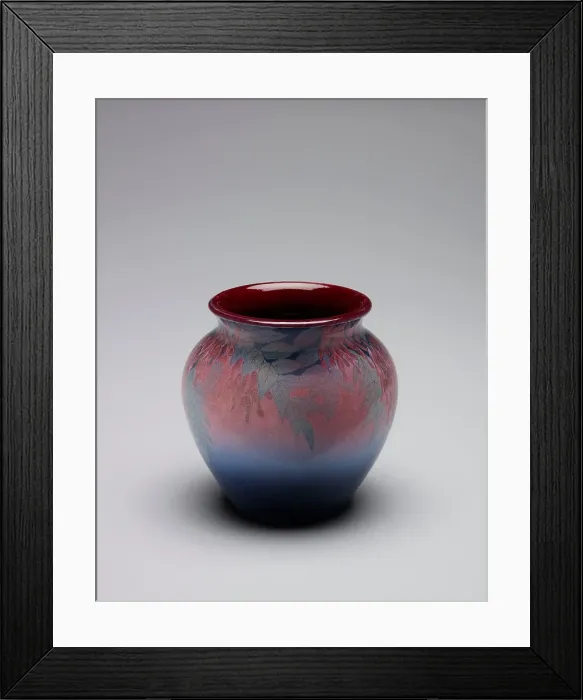 Framed Print : Vase, 1925. Creators: Kataro Shirayamadani, Rookwood Pottery Framed Print : Vase, 1925. Creators: Kataro Shirayamadani, Rookwood Pottery