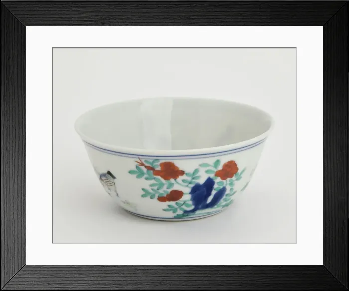 Framed Print : Chicken cup, 1700s. Creator: Unknown Framed Print : Chicken cup, 1700s. Creator: Unknown
